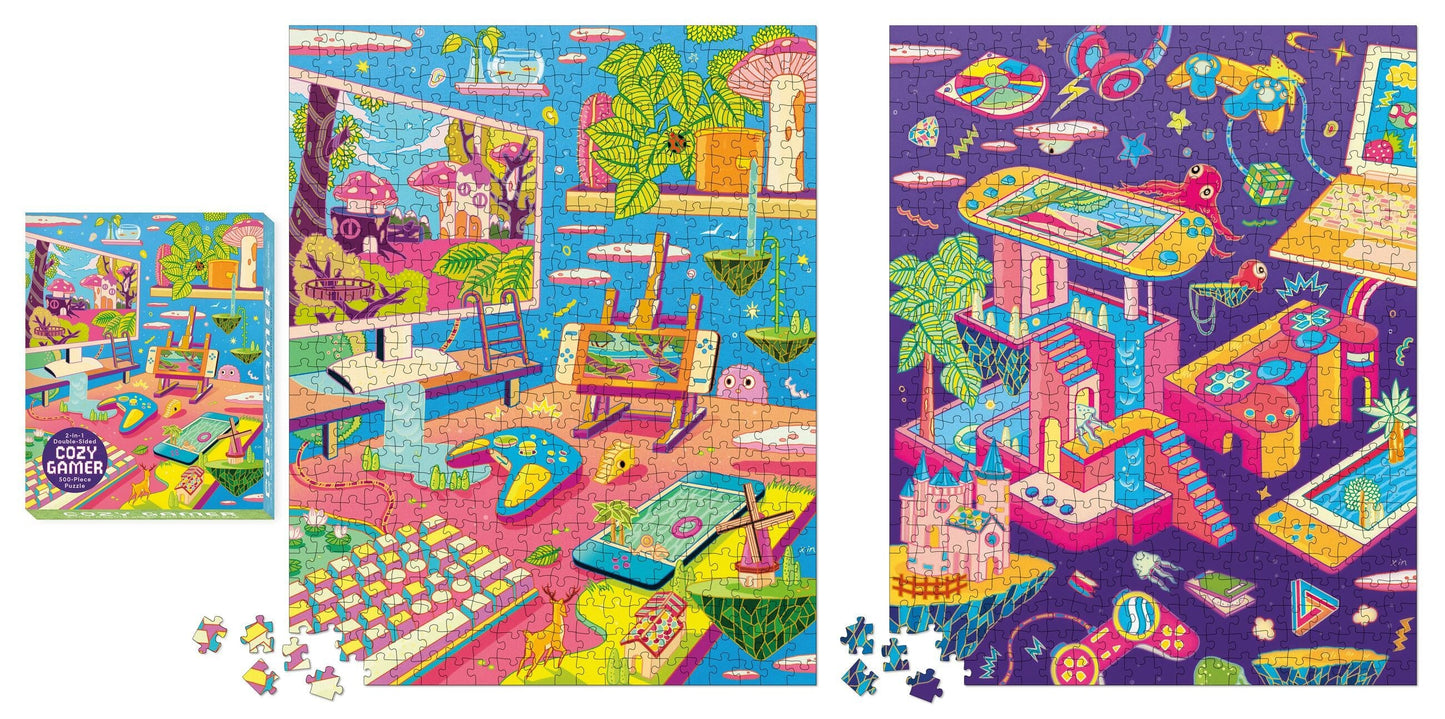 COZY GAMER 2 IN 1 PUZZLE