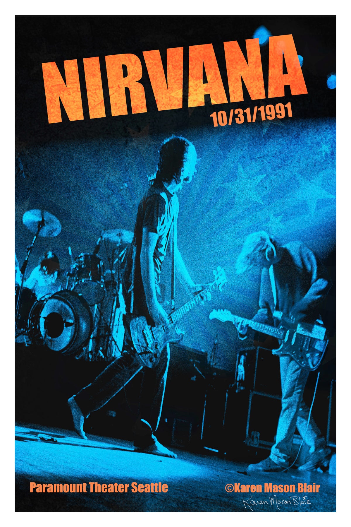 NIRVANA live in seattle ニルヴァーナ ニルヴァーナ、1991年『ライヴ・アット・パラマウント』の
