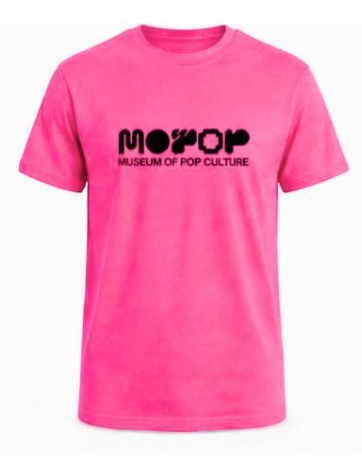 MOPOP Pink Graphic Tee