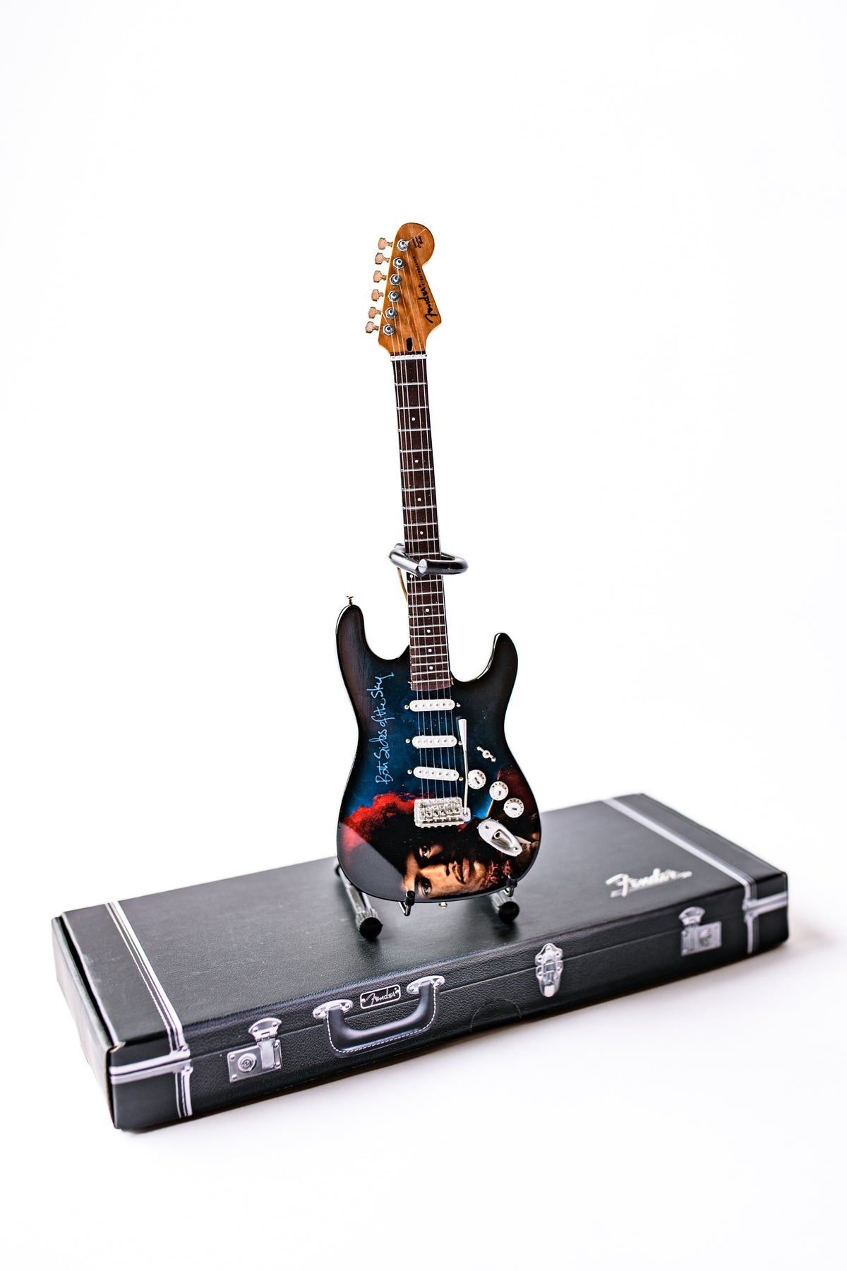 Mini Hendrix Fender Strat — Double-Sided