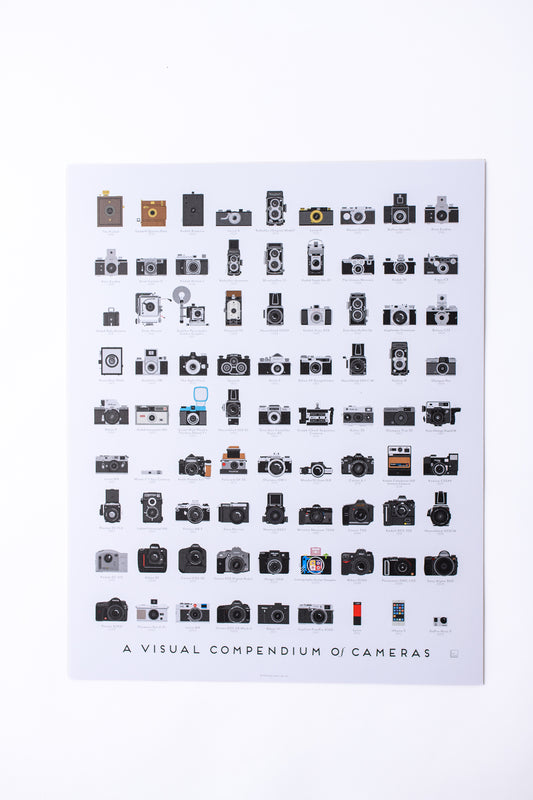Iconic Cameras Poster
