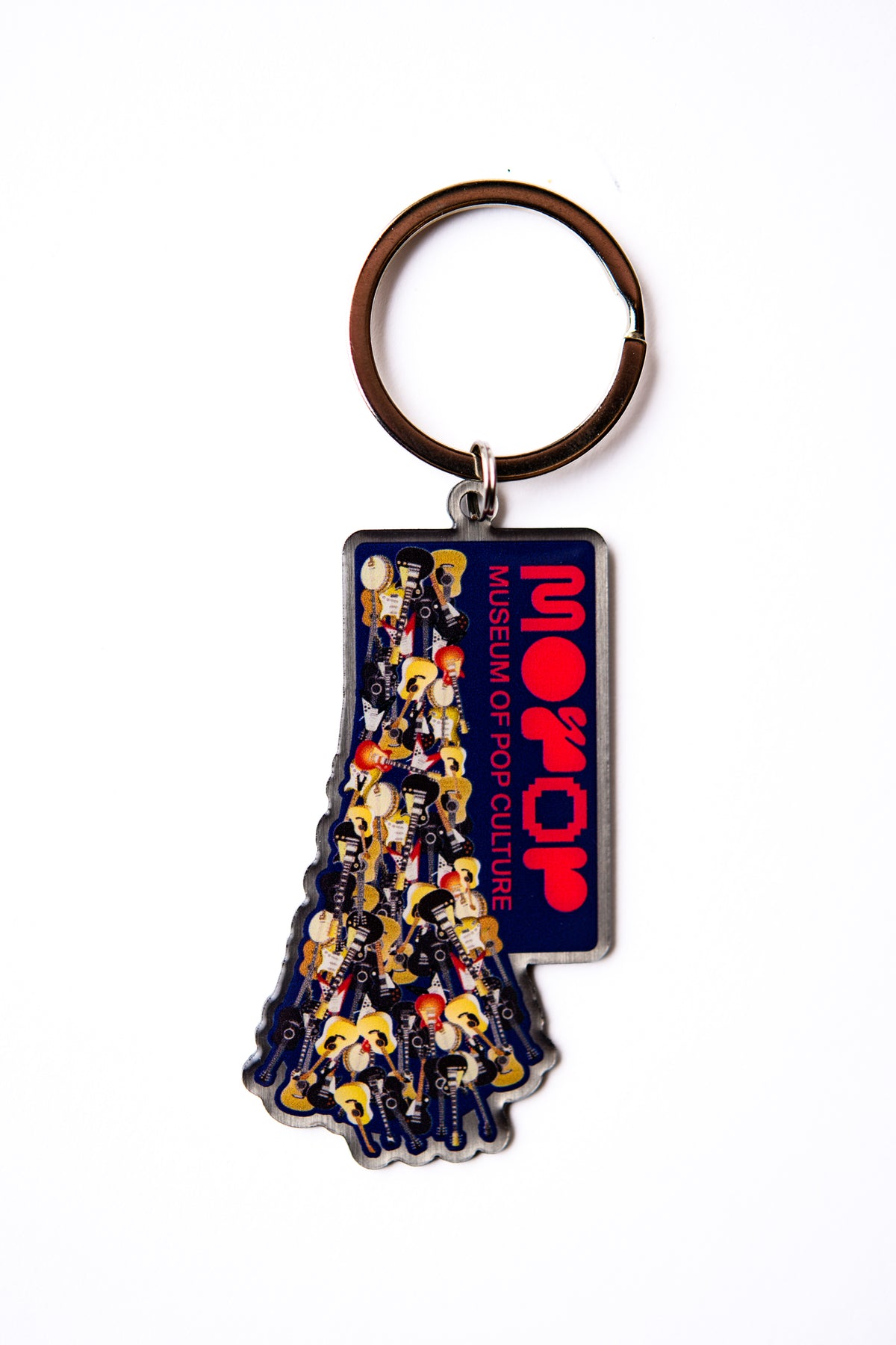 MOPOP Guitar Tower Keychain