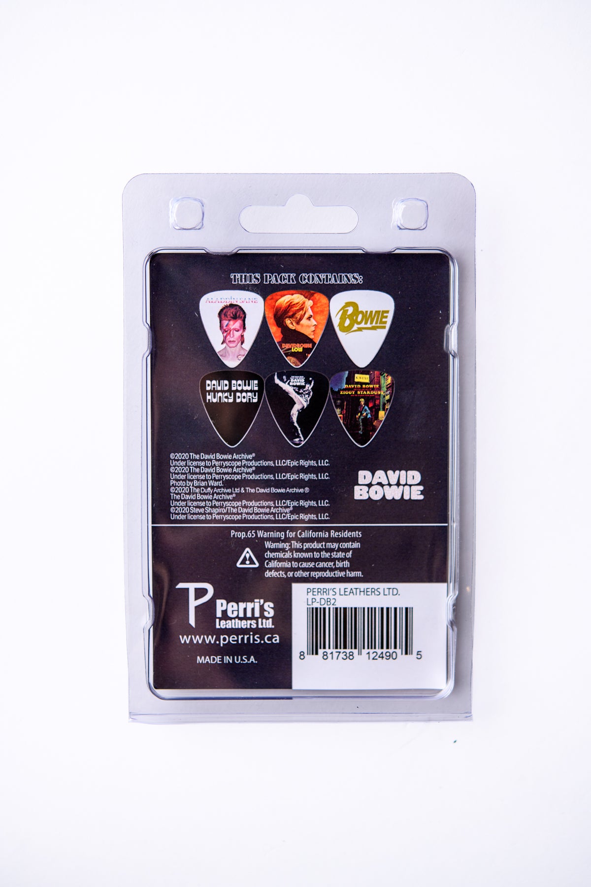 David Bowie Ziggy Guitar Picks