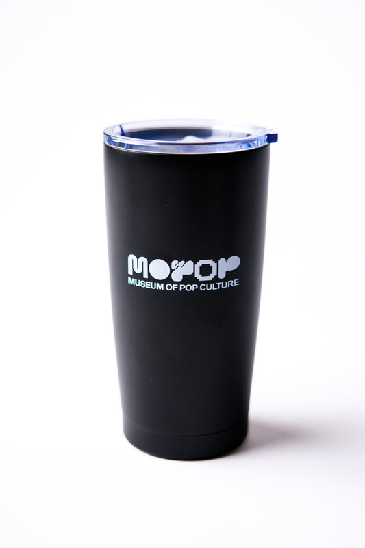 MOPOP Logo Tumbler — Black