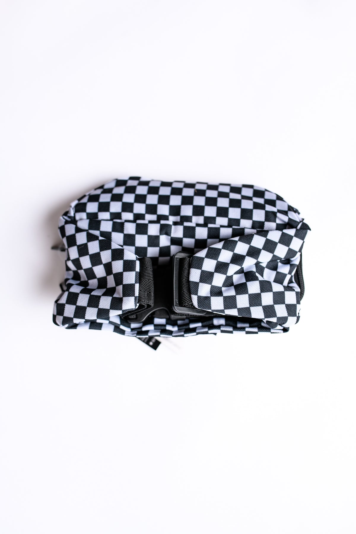 Checkered Bum-Bag With Bluetooth Speaker