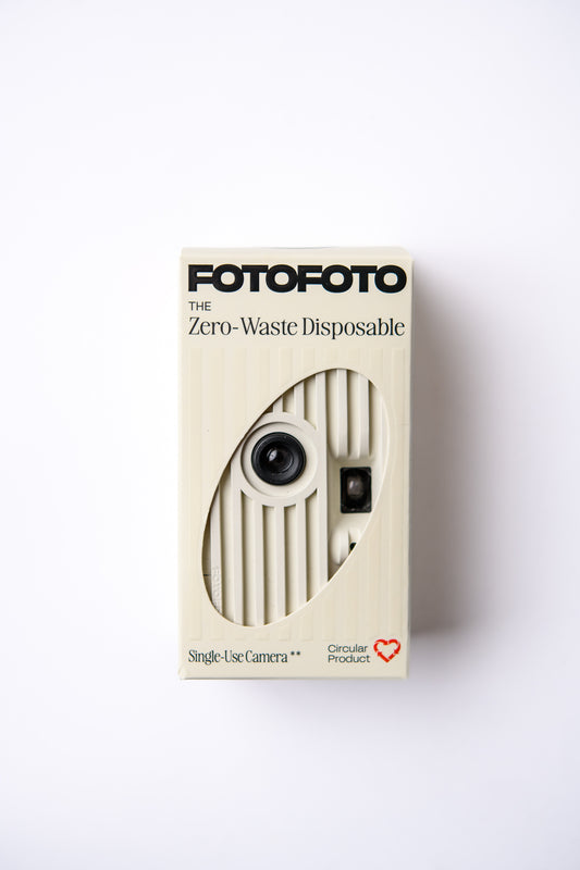 Sustainable Disposable Camera — White