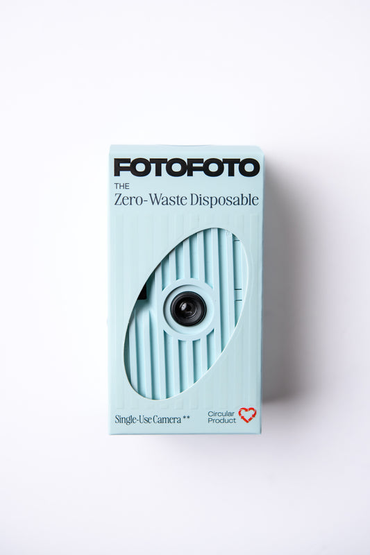 Sustainable Disposable Camera — Blue