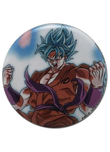 BUTTON BLUE GOKU BURST GEE