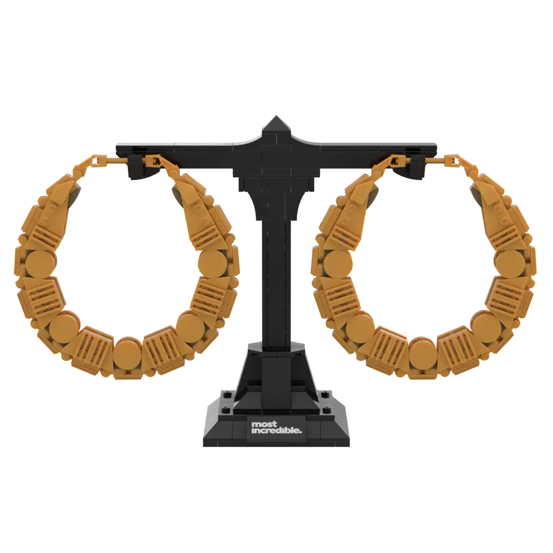 BAMBOO: At Least Two Pair Earrings