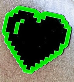 STKR PIXEL HEART BY WENDY WHITE